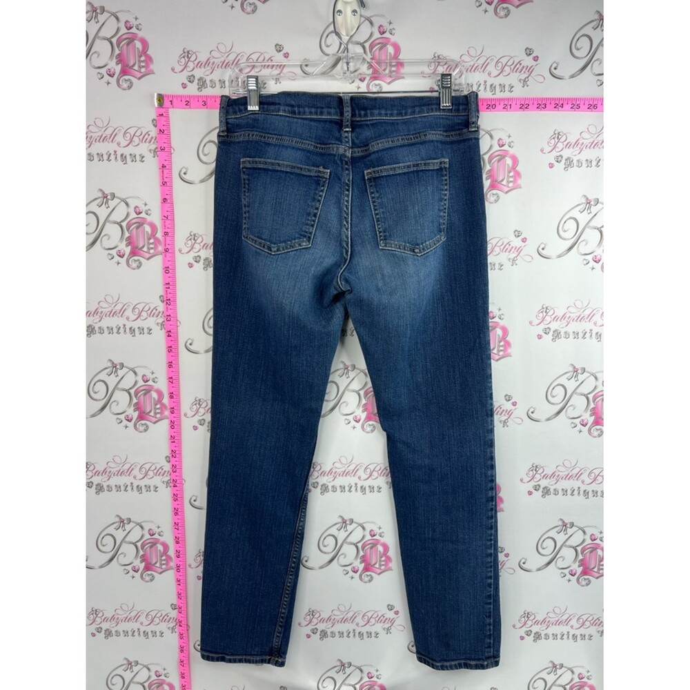 Banana Republic girlfriend Jean Women’s Blue Straight-Leg Jeans - Picture 2 of 10